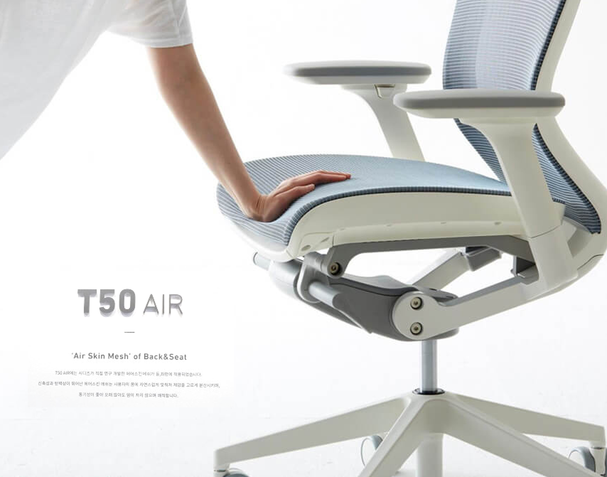 Ghế lưới T50 Air của Fursys Hàn Quốc
